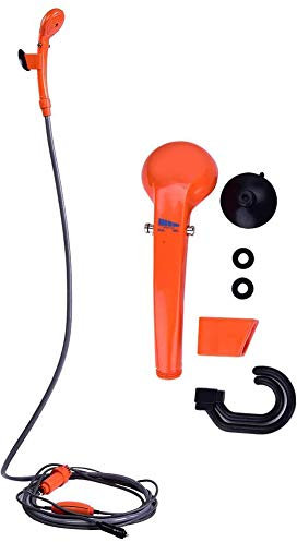 Kit de Ducha Portátil para Coche de 12 V con Bomba Potente, Ligero y Duradero, Tamaño Compacto, Fácil Configuración, Adecuado para Acampar y Navegar