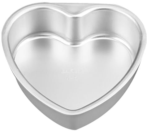 OFFSCH Molde Para Pastel Forma De Corazón Molde Forma De Corazón Pasteles Resistente Al Calor y Fácil De Usar La Cocina