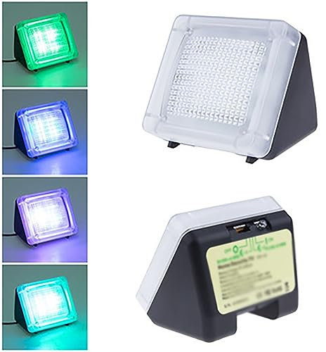 Fake TV Simulator - Anti-Burglar Theft Deterrent with LED Light Timer & Dusk Sensor for Home Security