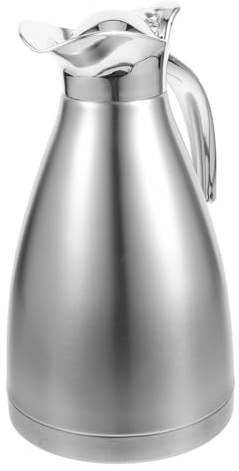 Garneck Bouteille Inox Simple Paroi Anti-fuite Pot Eau Froide Pour Maison Et Bureau Surface Lisse Et Capacité Importante