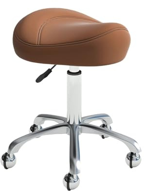Ergonomisk sadelpall, vridbar och justerbar arbetsstol, lämplig for salonger, medicinska institutioner och massagesalonger(Color-3)