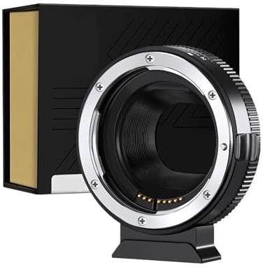 Lens Adapters, Adattatore for obiettivo con messa a fuoco automatica EF a EOS M, compatibile con fotocamere Canon EF-S e M6 M50 M200,For photography