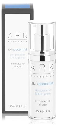 ARK Skincare Skin Protector SPF 30 Primer, Facial Moisturiser with Sunscreen Defence Against UVA & UVB, Make-up Primer, With Vitamin E, Shea Butter and Sunflower Seed, 30ml