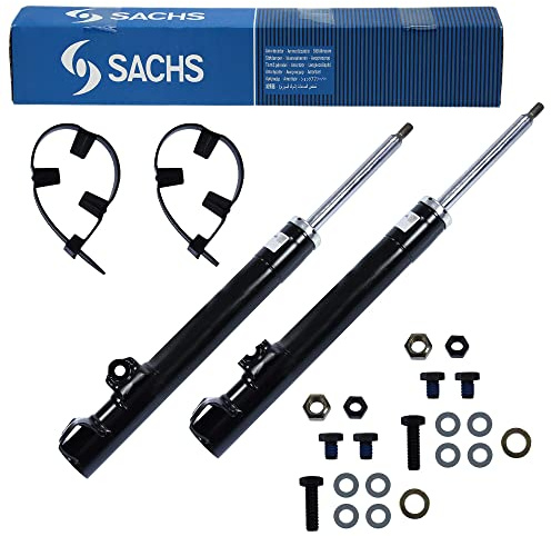 SACHS 2x Gasdruck Stoßdämpfer vorne Kompatibel mit MERCEDES-BENZ 124 Coupe (C124), 124 Stufenheck (W124), 124 T-Model (S124), 190 (W201),E-Klasse (W124, C124, S124)