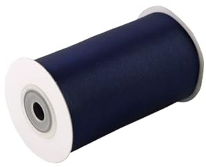 Creativery 10m Rolle Satinband 100mm Tischband Tischläufer Satin Stoff Tischdeko Party Hochzeit Geburtstag dunkelblau Navy
