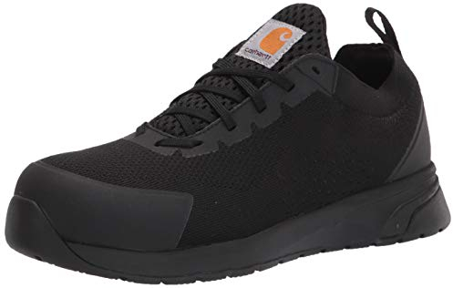 Carhartt Herren Force Cmd3441 Zehen, statisch ableitend, Oxford-Nano-Verbundmaterial, 7,6 cm Sicherheitsstiefel, Schwarzes Mesh und Synthetik, 41 EU