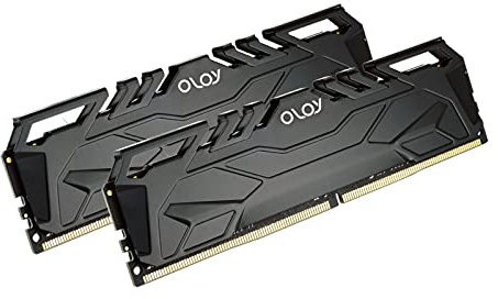 OLOy DDR4 RAM 16GB (2x8GB) 3200 MHz CL16 1.35V 288-Pin Desktop Gaming UDIMM (MD4U0832160BJ0DA)