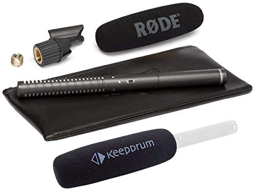 Rode NTG-2 Kondensator Richtmikrofon + keepdrum KDWSVM Popschutz
