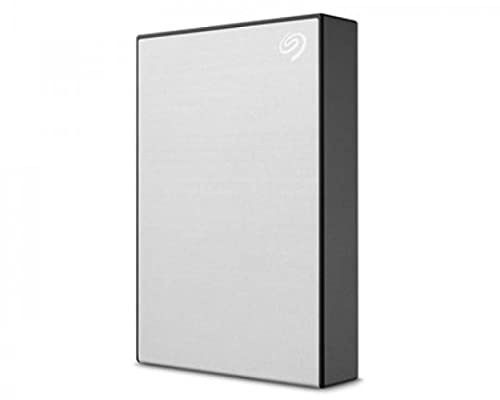 Seagate One Touch 4 To, Disque dur externe HDD – Argent, USB 3.0, pour PC portable et Mac, Abonnement de 4 mois à la formule Adobe Creative Cloud, et services Rescue valables 2 ans (STKC4000401)