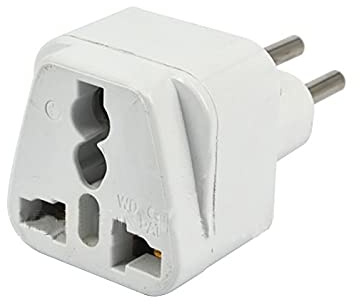 Adattatore di Alimentazione Universale in Tutto Il Adattatore da conversione Universale 3pin Svizzera UK/US/EU/AU 3 Pin Svizzera Plug Plug Tipo J Swiss Plug Plug Plug Spina da Viaggio per Adatta