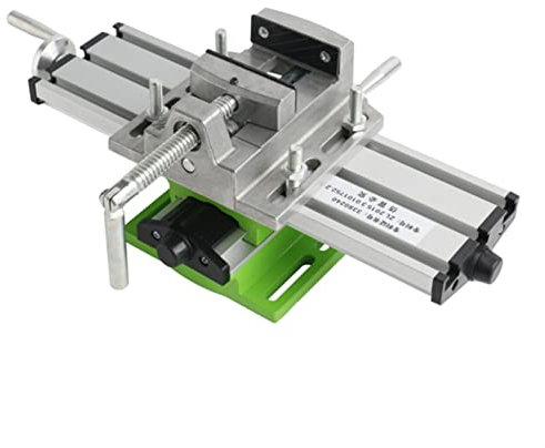 Prensa de taladro Prensa Fresadora multifunción de precisión en miniatura Accesorio de banco Mesa de trabajo X Ajuste del eje Y Mesa de coordenadas Prensa de taladro Mesa fija para carpintería