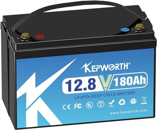 Lifepo4 Batterie 12v 180AH Lithium mit Grade A Zellen und BMS für Trolling Motor Camping Solar System Lawn Mover Household Application Support Series und Parallel