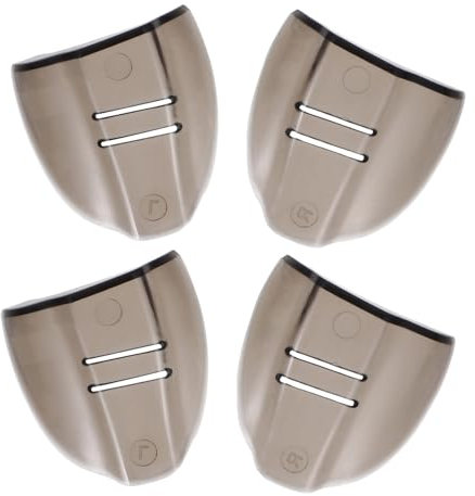 Hemobllo 2 Paar Brillen Seitenschutz Tpu Side Wings Seitlicher Augenschutz Dunkelbraun Leichter Schutz Für Brillen Einfach Anzubringen Mobiles Augenschutz Zubehör