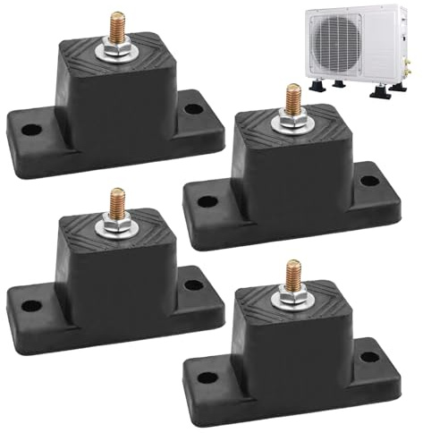 4 Stück Vibrationsdämpfer für Klimaanlage, Gummilager Klimaanlagen