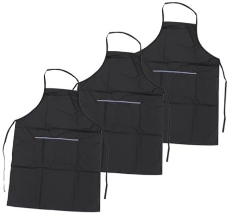 Amosfun Schürzen-set Mit 3 Taschen Für Friseursalons Polyester Zufällige Farbe