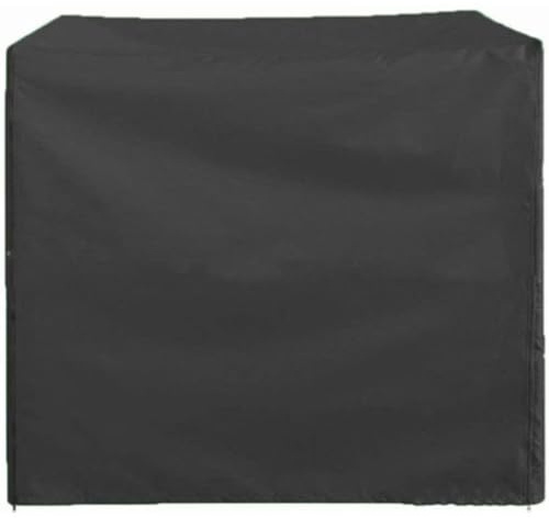 Funda de Cojín para Asiento de Columpio, Impermeable y Anti Desgarro, para Silla de Columpio de 3 Asientos Funda Protectora para Jardín Patio Al Aire Libre(Black,223 * 152 * 183cm)