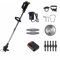 Tagliasiepi 21V Cordless Lawn Mower Electric Grass Trimmer Regolabile Mower Hedge Garden Strumento di potatura con batteria agli ioni di litio 22980mAh Facile potatura della maggior parte dei cespugli