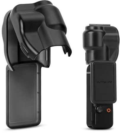 SYACHI Gimbal-Objektivschutzabdeckung für DJI Osmo Pocket 3 Schutzhülle Zubehör,Objektivschutz Kunststoff Gimbal Schutz Objektiv DJI Pocket3 Kamerakappe Bildschirmschutz Weiche Innenseite Harte Hülle