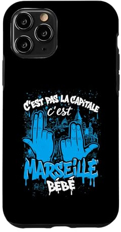 C'est Pas La Capitale C'est Marseille Bébé Coque pour iPhone 11 Pro