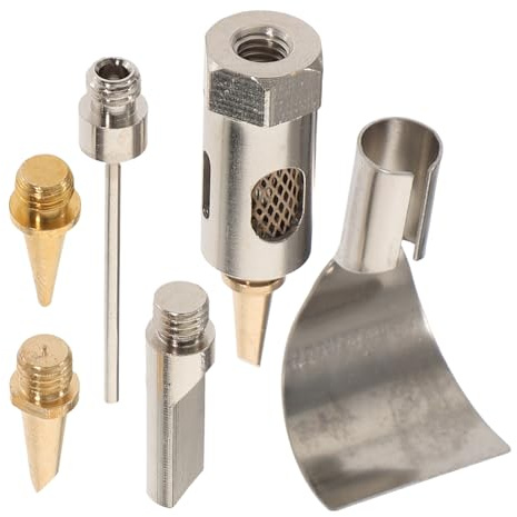 Toddmomy Puntas De Soldador De Butano Duraderas, Cabezal De Soldador Portátil Para Herramienta De Soldadura, Repuesto 6 Piezas, Uso Profesional y Reparación Cualquier Lugar