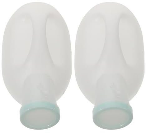 PAMINGONO Orinal Portátil Masculino 2000 Ml con Tapa Antigoteo Urinario para Coche de Plástico Resistente Botella de Orina para Viajes y Emergencias Diseño Ergonómico y Fácil Limpieza