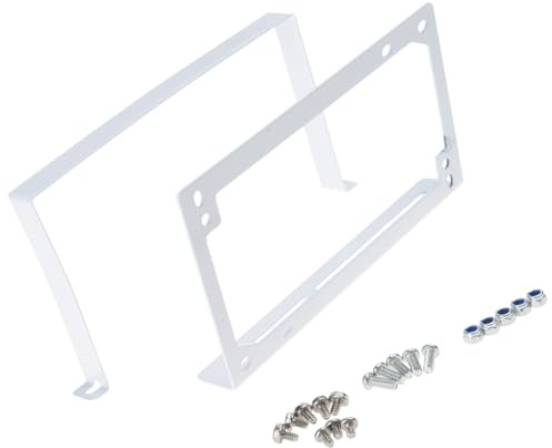 MLWSKERTY Verstärkte Metall Netzteilhalterung für sichere, werkzeuglose und vibrationsdämpfende Metall PC Halterung