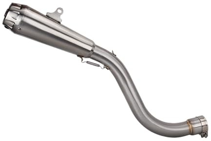 Auspuff Schalldämpfer Für 752 752S Motorrad-Slip-on-Auspuffanlage, Modifizierter Mittelschalldämpfer Aus Edelstahl Für Straßenmotorräder Mit DB-Killer
