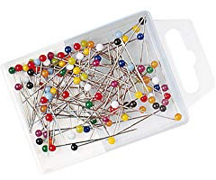 Wedo 56599 Flerfärgade systift, huvuddiameter: 3 mm, Stiftlängd: 30 mm, Paket med 100 i blandade färger
