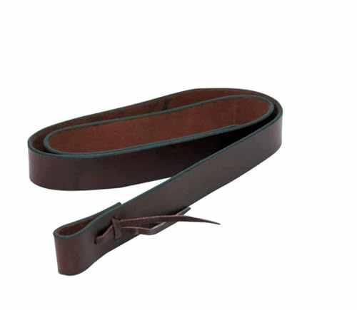 AMKA Western Sattel Tie Strap Sattelgurt Leder, 150 cm -Flexibles Verschnallen