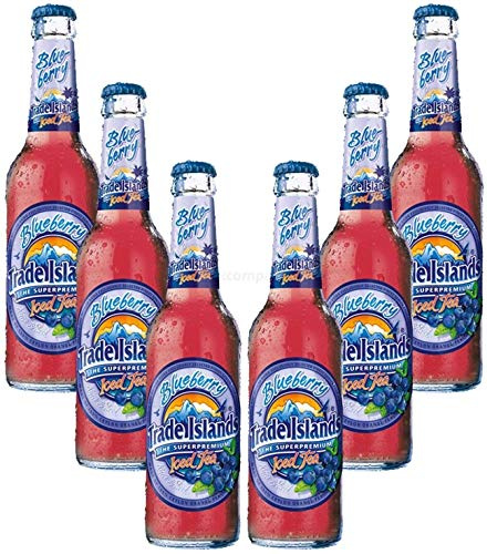 Mixcompany.de Bar & Glas Eistee Sixpack Blaubeere - 6 x 0,33l = 1,98l - Inkl. Pfand MEHRWEG