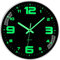 VIVILINEN Orologio da Parete Luminoso 30cm Orologio da Muro Silenzioso Senza Ticchettante Design Moderno per Cucina, Camera da Letto, Soggiorno, Ufficio