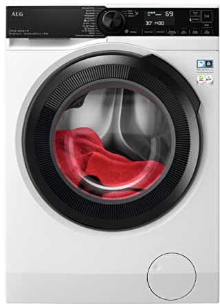 AEG LR7E75400 / WiFi / UniversalDose Schublade / ProSteam - Auffrischfunktion / 10.0 kg / Leise / Mengenautomatik / Nachlegefunktion / Kindersicherung / Wasserstopp / 1400 U/min