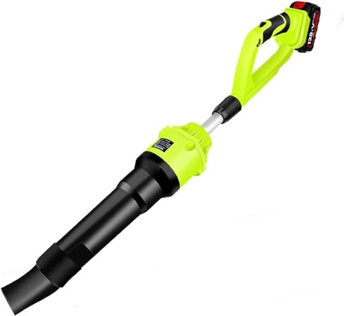 Soffiatore for foglie senza spazzole con batteria al litio, Asciugacapelli industriale Batteria al litio for rimozione polvere Collettore di polveri for spazzaneve, Soffiatore for foglie con caricabat