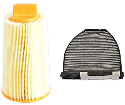 QASULER Auto-Luftfilter-Innenraumfilter, for Mercedes-Benz, C180K W204 1.6T 1.8T C200 W203 1.8T C200K W203 W204 1.8T A2710940204 2048300518 Auto-Klimaanlagenfilter