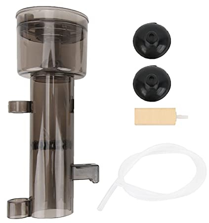 Grcfumo Skimmer de proteína de Acuario, Skimmer de proteínas de Peces, Filtro neumático del Tanque de Agua, Skimmer de proteína de Agua de mar para Acuario Marino