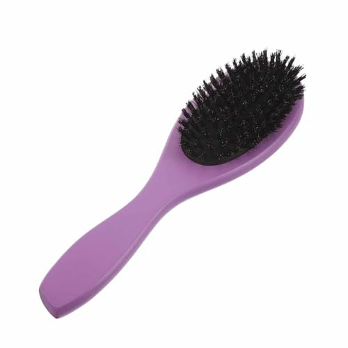 LIFKOME Spazzola per Capelli Uomo Donna con Setole di Cinghiale Naturali Pagaia Cuscino Antistatica per Capelli Spessi e Sottili Leggera Portatile per Viaggio e Districante senza