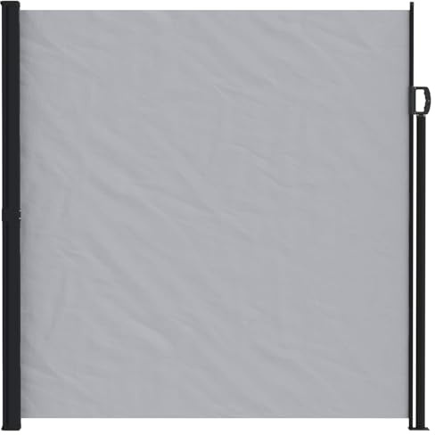 vidaXL Tenda laterale retrattile 600 x 180 cm Poliestere Rettangolare