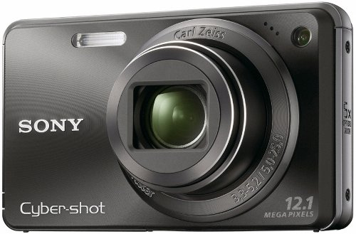 Sony Cyber-Shot DSC-W290 (Grand-Angle, 12MP, Zoom Optique 5X, Noir)
