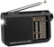 Retekess V117 Kleines Radio Batteriebetrieben,FM AM SW Tragbares Radio,Weltempfänger Radios Akku,Kopfhöreranschluss,Küche,Bad,zum Spazierengehen,Camping für Senioren(Schwarz)