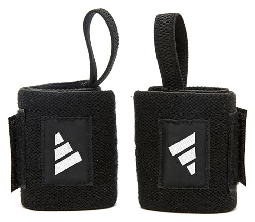 adidas Bandagen Wrist Wraps Pair, schwarz/grau, 33 cm, ADAC-13100