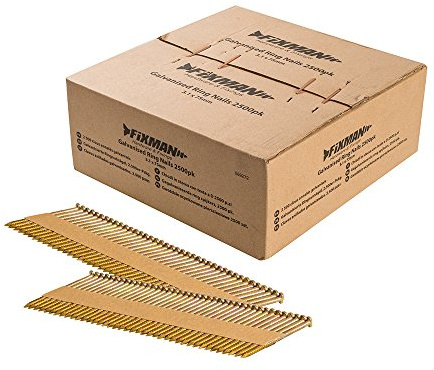 Silverline 689272 verzinkt Ringnutnägel 3,1 x 75 mm