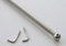 Bacchetta Ø7 estensibile cm 50-70 ottone nichelato