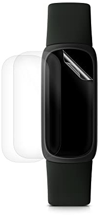 kwmobile Skärmskydd kompatibla med Fitbit Inspire 3 – set med 3 x genomskinliga TPU-filmer – transparent