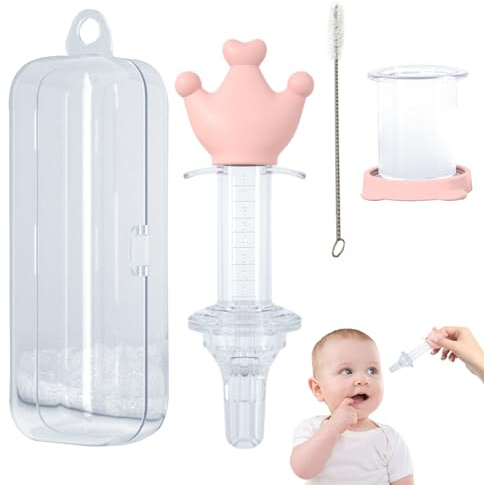 Distributeur de médicaments pour sucette, distributeur de médicaments pour | bébé | Seringue et distributeur pour bébé mignon,Sucette médicale pour nouveau-nés, ustensiles d'alimentation pour Mawma