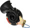 SHUAIGUO 24V 150db Luft Horn Kit,Laut 105DB 24V Schwarz Wasserdicht Elektrische Schnecke Horn Air Horn Raging Sound Für Auto Motorrad LKW Boot