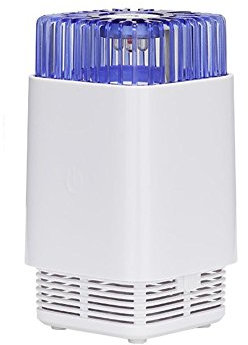TEmkin Lampe Anti-moustiques Portable USB, Tueur de moustiques, photocatalyseur LED, Prise Intelligente, piège à moustiques (Blanc)