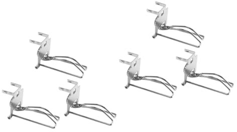 Lurrose 6stücke Stabile Geldkassenschublade Clips Metallklemmen Für Registrierkassen Langlebige Geldclip-lösung Für Verschiedene Währungen