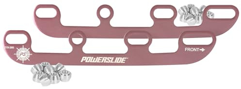 Powerslide Sabres 4 Ice Blade Pink – Pinke Edelstahl-Eiskufe für 4-Wheel Inline Skates, langlebig, sicher und perfekt für Freizeit- und Trainingsfahrten auf dem EIS – Damen & Herren