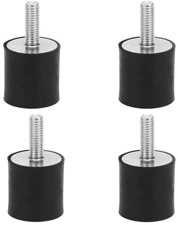 Gummipuffer M8, Anti Vibration Silentblock, Halterungen Schwingungsdämpfer, Gummihalterungen, Gummilager Stoßdämpfer, Gummidämpfer, M8 Gummilager, Gummifüße Anti Vibrations Isolator, M8 x 23, 30x30mm
