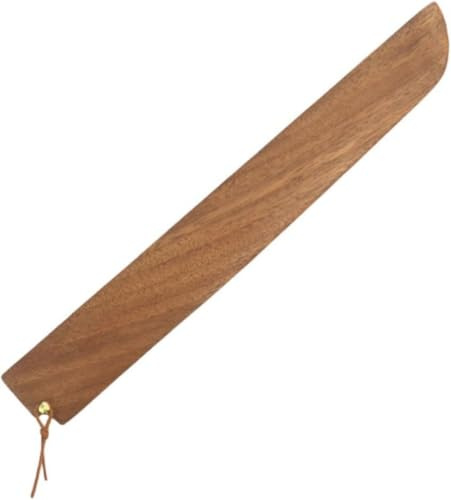 Aibote Handgemachte Natürliche Schwarze Walnuss Holz Japanische Sakimaru Messer Scheide Hölzerne Abdeckung mit Messing Pin Kochmesser Fall Halter Beschützer (Sakimaru 330MM)